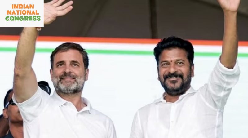 Revanth Reddy Takes Oath As Telangana Chief Minister, Gandhis On Stage