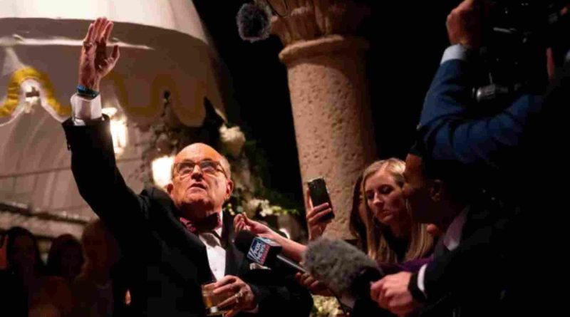 Shadows Beneath Mar-a-Lago The Untold Tale of Giuliani's Solace and Trump's Shelter