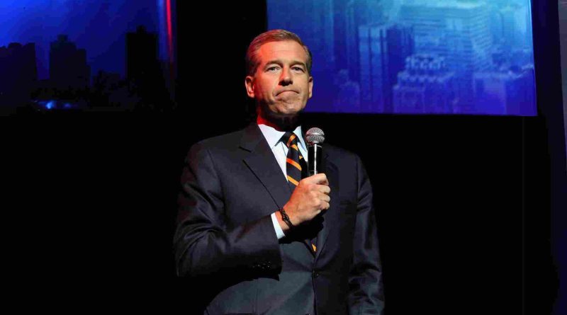 In his farewell broadcast as NBC anchor, Brian Williams sounds a cautionary note about the encroaching darkness