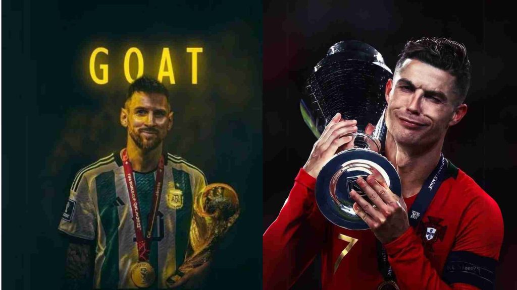 Lionel Messi and Cristiano Ronaldo