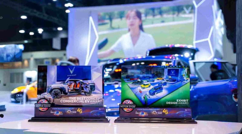 VinFast Triumphs with Dual Honors at the Prestigious Bangkok International Motor Show 2024