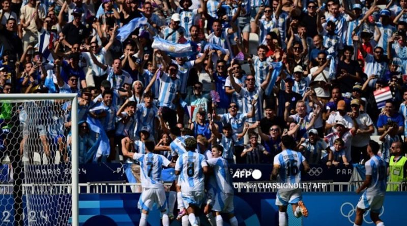 Argentina Recover From Chaos, Register First Olympics 2024 Win