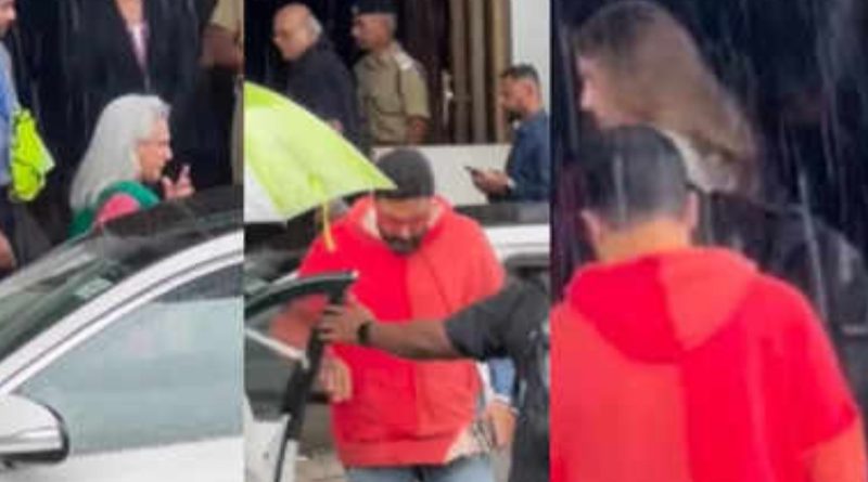 Bachchan Family Spotted at Airport Amidst Speculations on Ambani Wedding Attendance
