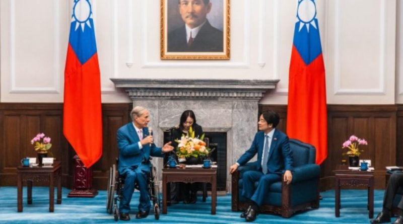 Governor Abbott Engages with Taiwan President Lai in Taipei