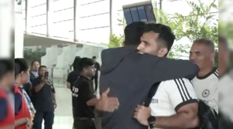 Hardik Pandya Hugs Abhishek Nayar As Team India Leaves For Sri Lanka. Watch