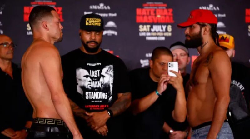 Nate Diaz vs. Jorge Masvidal Live Updates and Round-by-Round Analysis