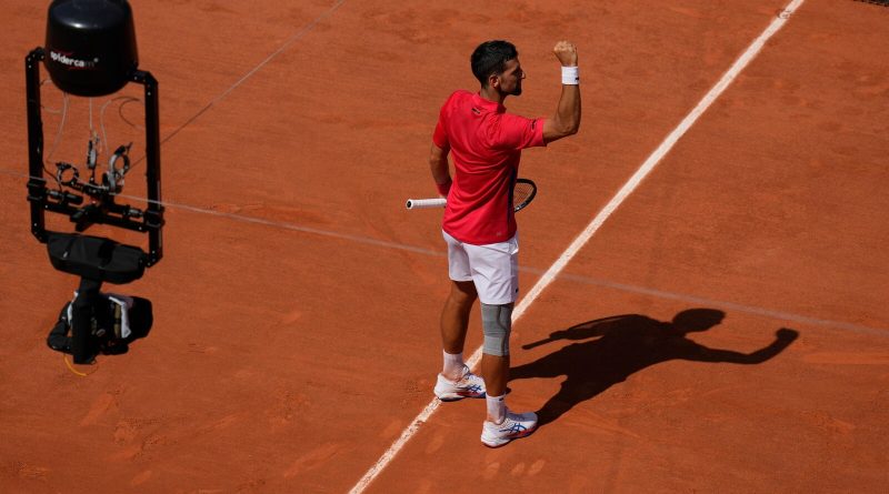 Novak Djokovic beats rival Rafael Nadal 6-1, 6-4 at the Paris Olympics
