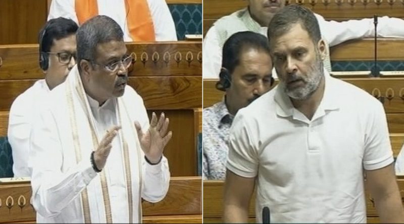 "Problems In Exam System." Says Rahul Gandhi On NEET Row, Minister Hits Again