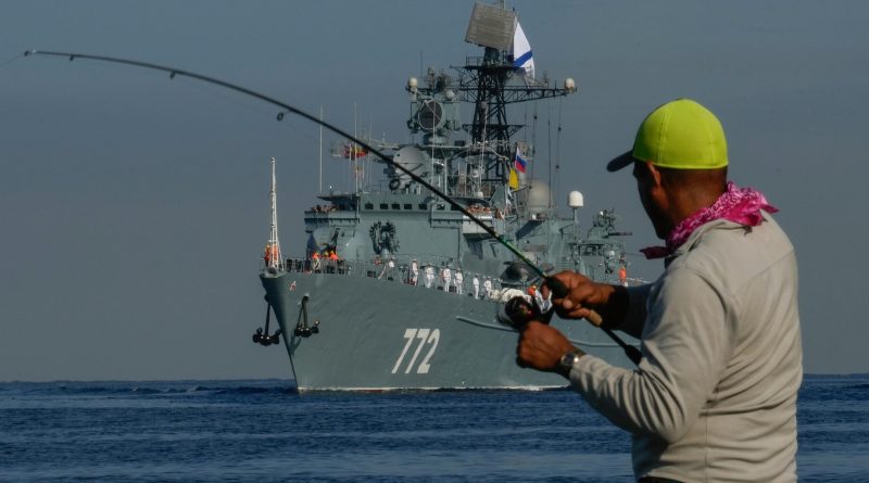 In a show of growing ties, Russian warships make a new visit to Cuban waters