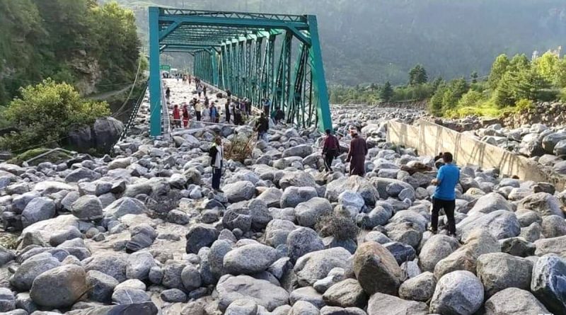 Part Of Himachal Pradesh Road Closed After Cloudburst, Flash Flood