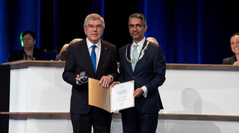 Abhinav Bindra Hhonored With Olympic Order At IOC Session In Paris