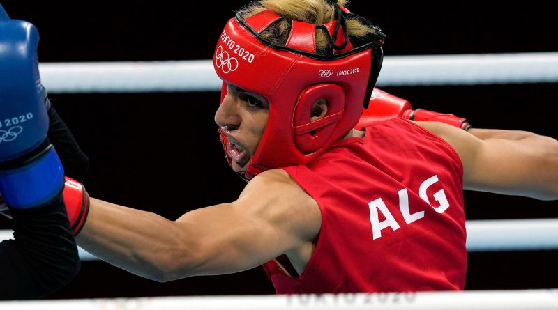 Imene Khelif, Algeria boxer who had gender test issue, wins first Olympic fight when opponent quits