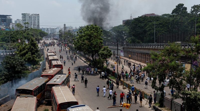 Bangladesh Students Step Up Protests To Press PM Sheikh Hasina's Resignation