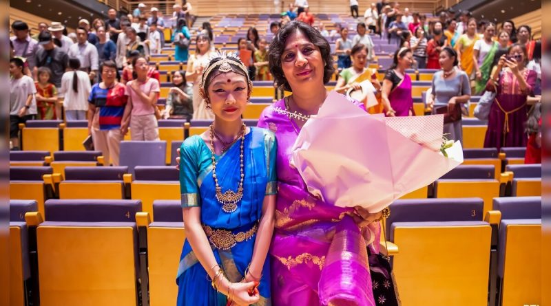 13-Year-Old Chinese Girl Performs 'Arangetram' In China, Scripts History