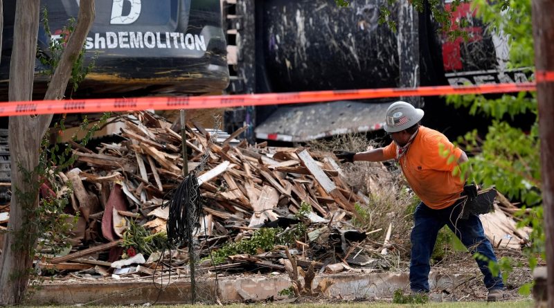 Crews begin demolishing Texas church where gunman killed more than two dozen in 2017