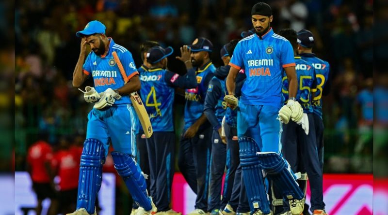 Indian Batters Sans Rohit Sharma Flounder As Sri Lanka Earn A Tie In First ODI