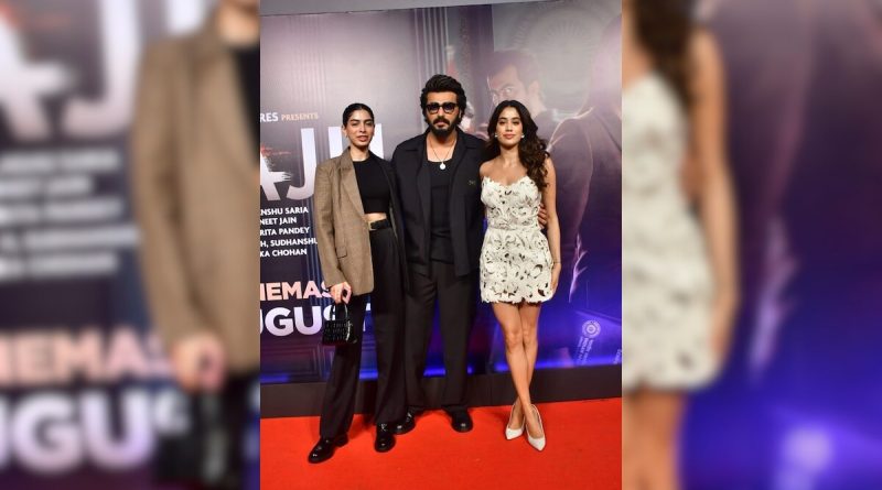 Janhvi Kapoor's Cheer Squad At Ulajh Screening