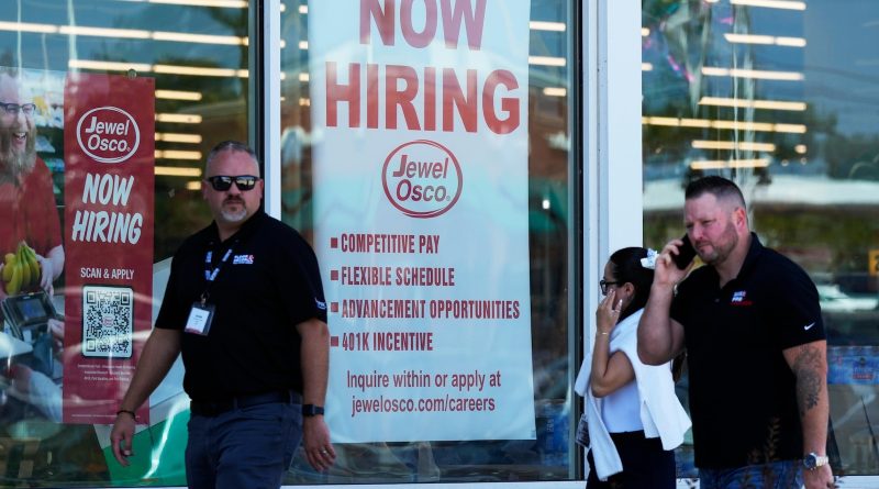 The number of Americans filing for jobless claims hits highest level in a year