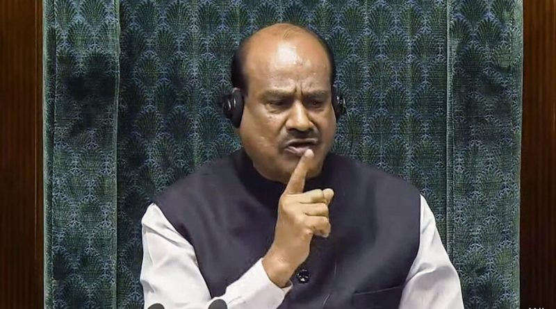 "Invoking Mahabharat In Lok Sabha Is In Vogue These Days": Speaker Om Birla
