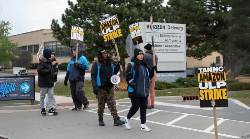Amazon Delivery Drivers at Seven Hubs Strike Raising Concerns About Holiday Deliveries