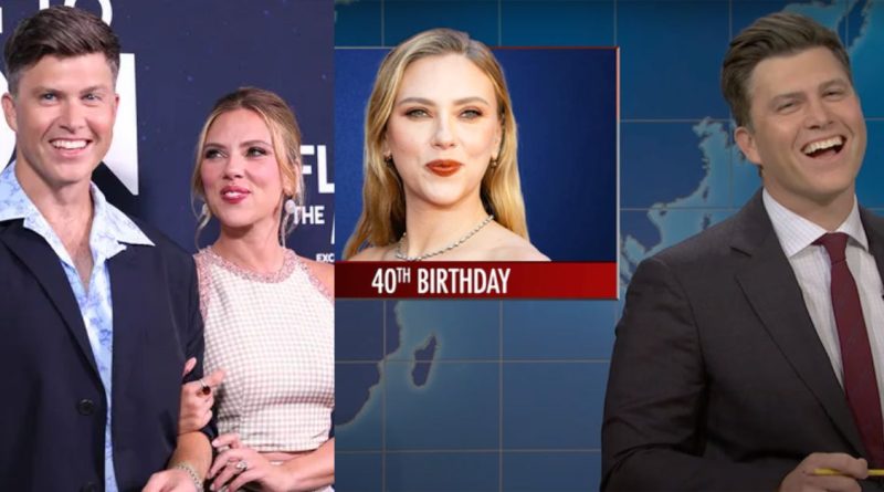 Colin Josts SNL Joke Swap Leaves Scarlett Johansson Uncomfortable Backstage