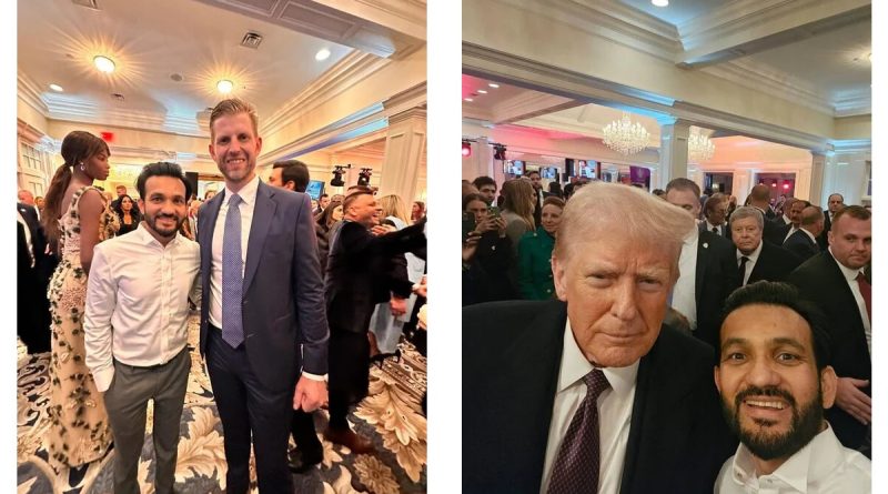 Ashish Jain, Indian Real Estate Tycoon At Donald Trump's Inauguration