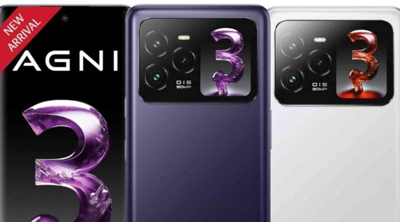Lava Agni 3 5G Affordable 5000mAh Battery Phone Under ₹19,000