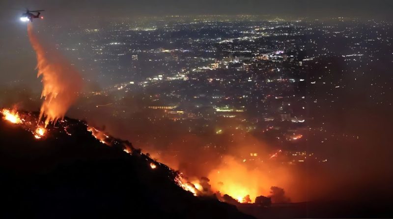 Sunset Fire Breaks Out in Hollywood Hills Prompting Evacuations and Emergency Response