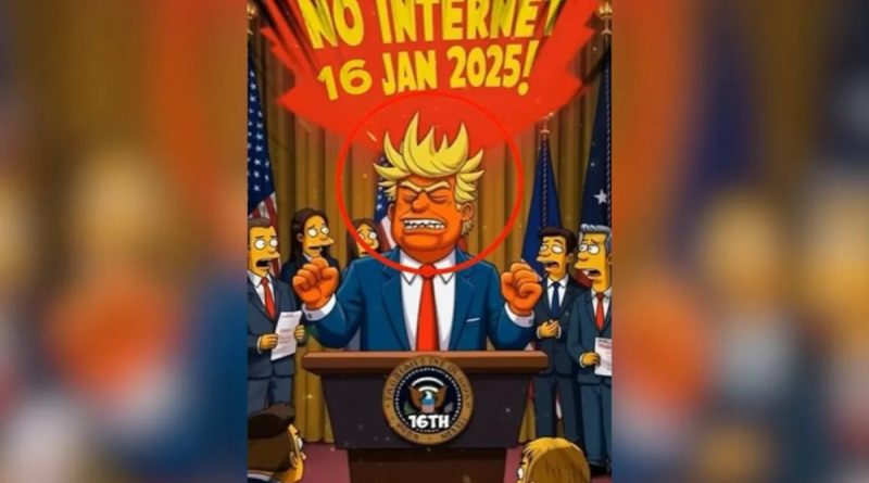 Global Internet Outage On Jan 16? The Viral Claim And Its Simpsons Connection