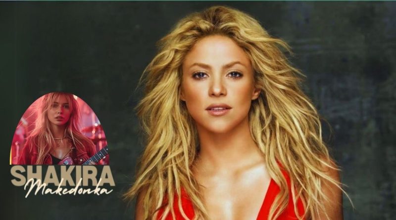 Macedonian singer Shakira Makedonka performing in NYC.