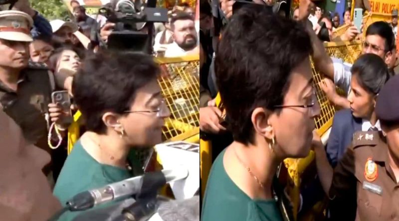Chaos Outside Delhi Assembly, Atishi's Car Stopped, She Writes To Speaker