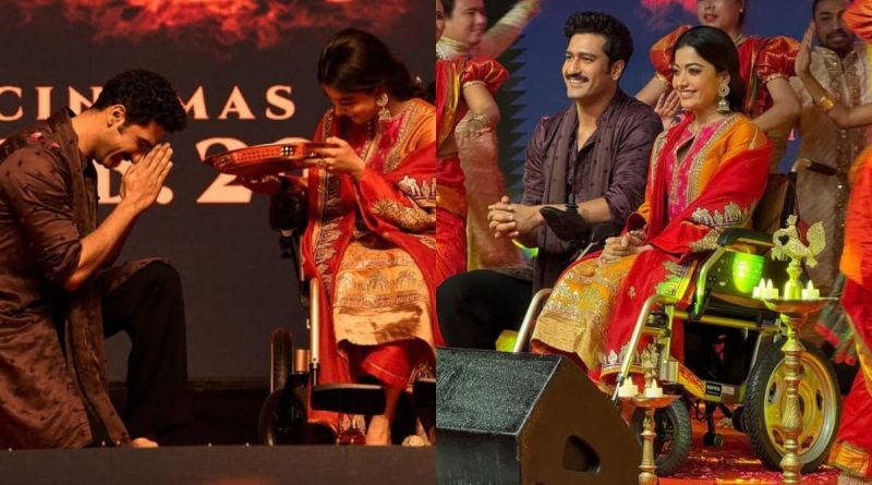How Rashmika Mandanna Taught Vicky Kaushal To Speak In Telugu