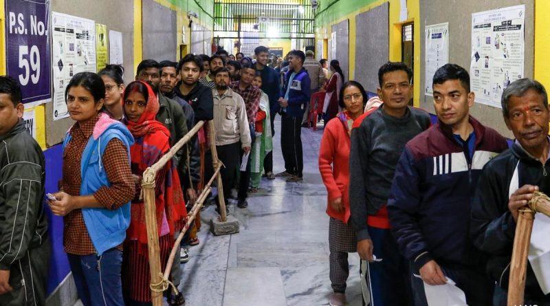 Delhi Records 57.89% Voter Turnout In Assembly Polls