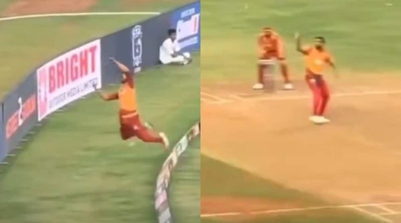 Bizarre! Terrific Fielding Saves Sure-Shot 4 But Bowler Concedes 6 On Same Ball. Watch