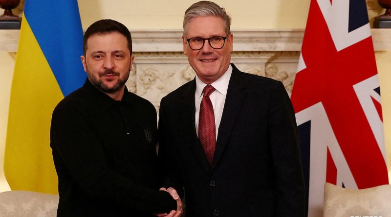 UK PM To Zelensky A Day After Trump Clash