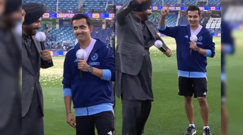 Gautam Gambhir Recites Navjot Singh Sidhu's 'Shayari' In Front Of Him, Result Is Epic. Watch