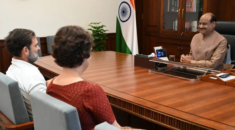 Rahul Gandhi, Priyanka Gandhi Meet Speaker Om Birla Amid Voter List Row