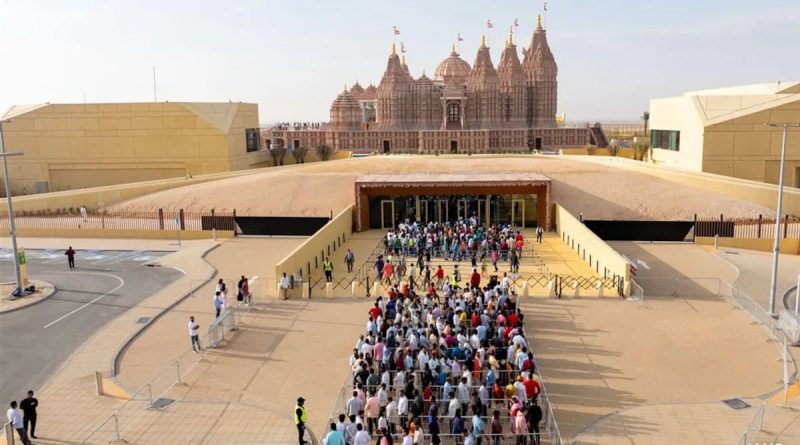 Hindu Temple In Abu Dhabi Celebrates Ram Navami With Grand Celebration