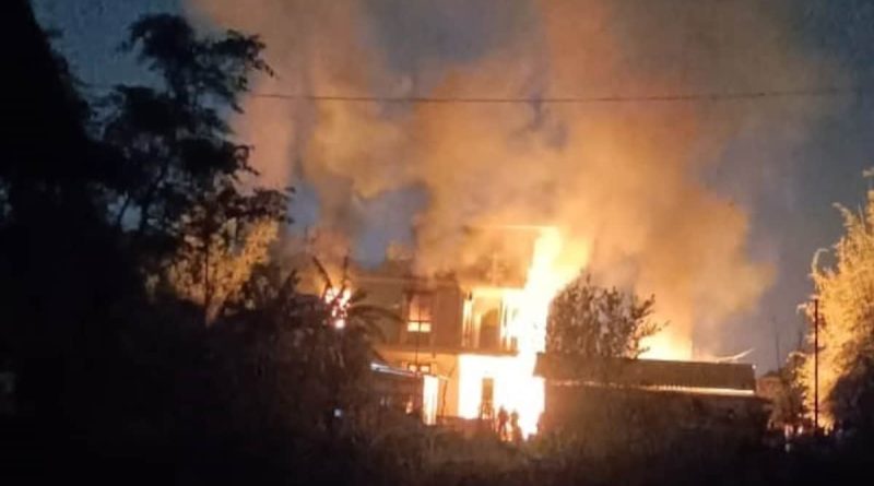 Protests Against Waqf Bill In Manipur, House Of BJP Leader Torched